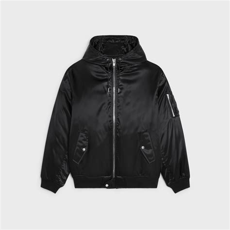 celine green bomber jacket|authentic celine jackets.